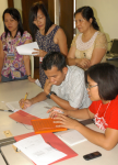 Lesson Study training for LNHS Math teachers